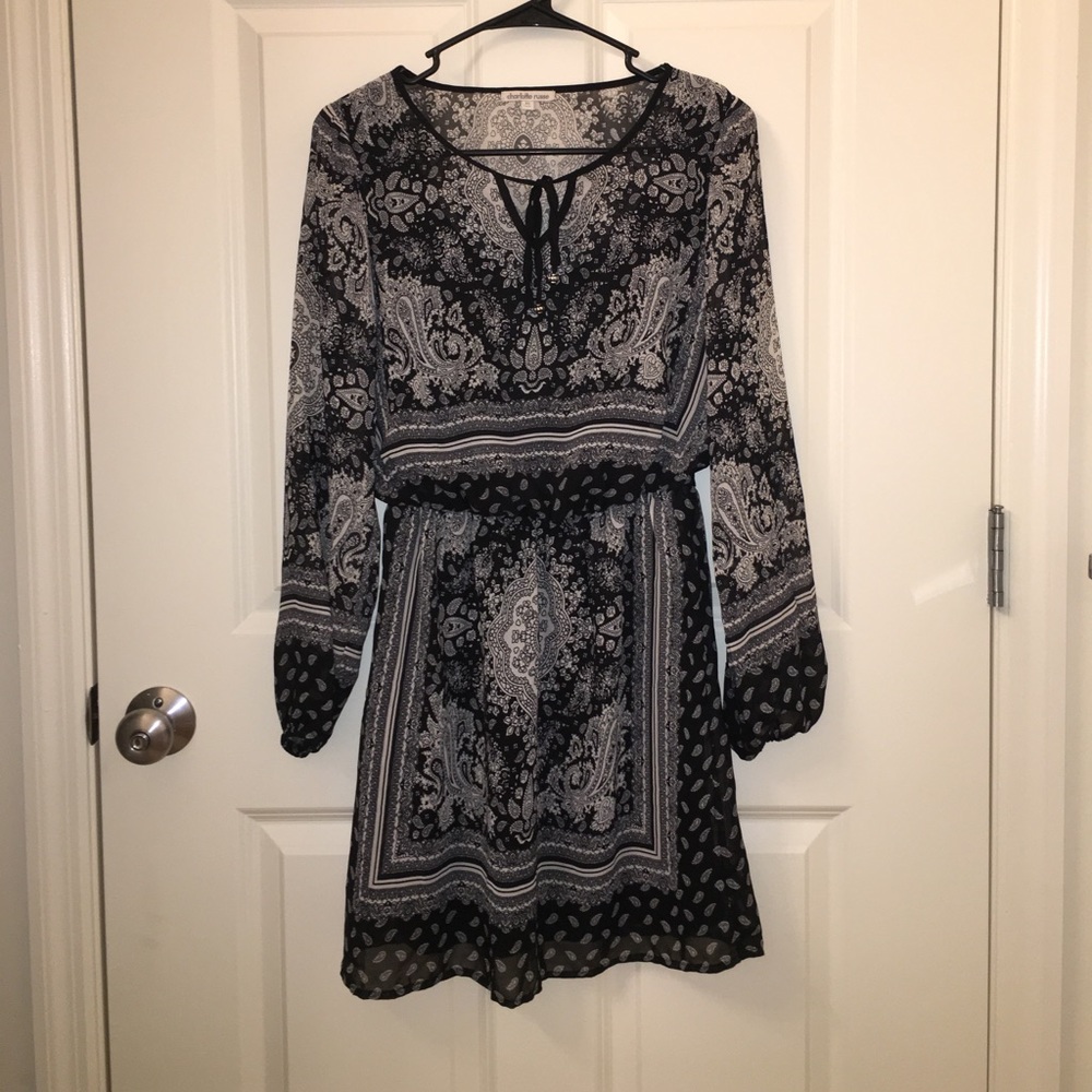 Black and White Dress